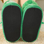 Pantuflas de Cocodrilo con Boca Móvil