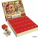 Calendario de Adviento Puzzles de Navidad