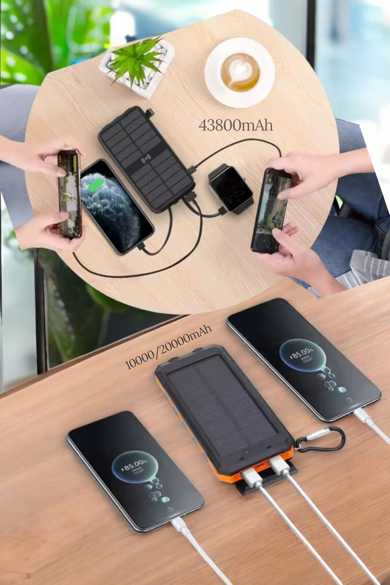 Power Bank Solar Portátil