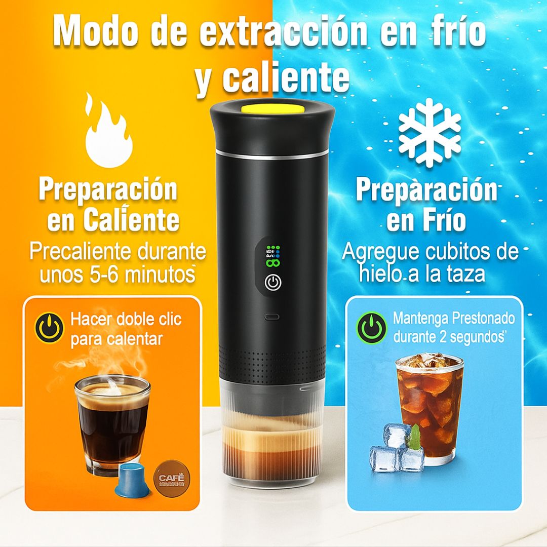 Máquina de café portátil