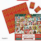 Calendario de Adviento Puzzles de Navidad