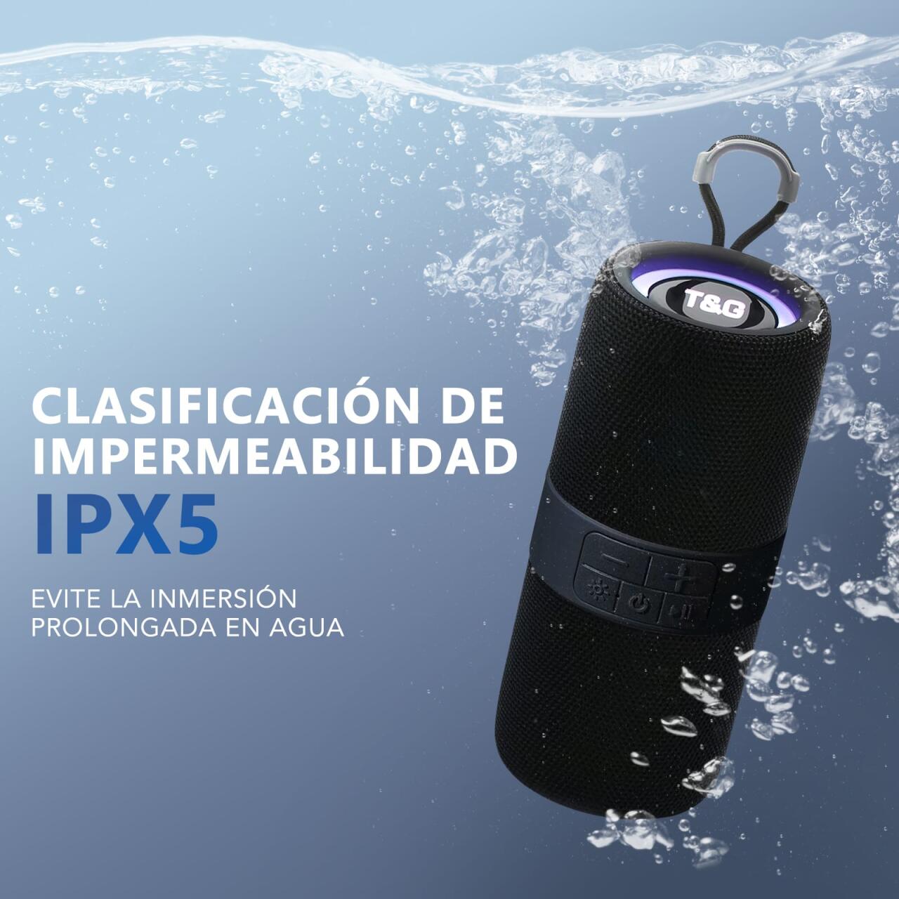 Altavoz con luz RGB TG671