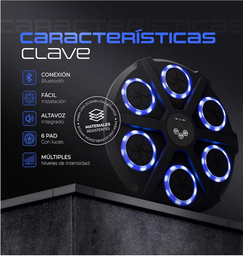 Máquina de boxeo musical inteligente