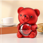 Regalo osito con rosa eterna