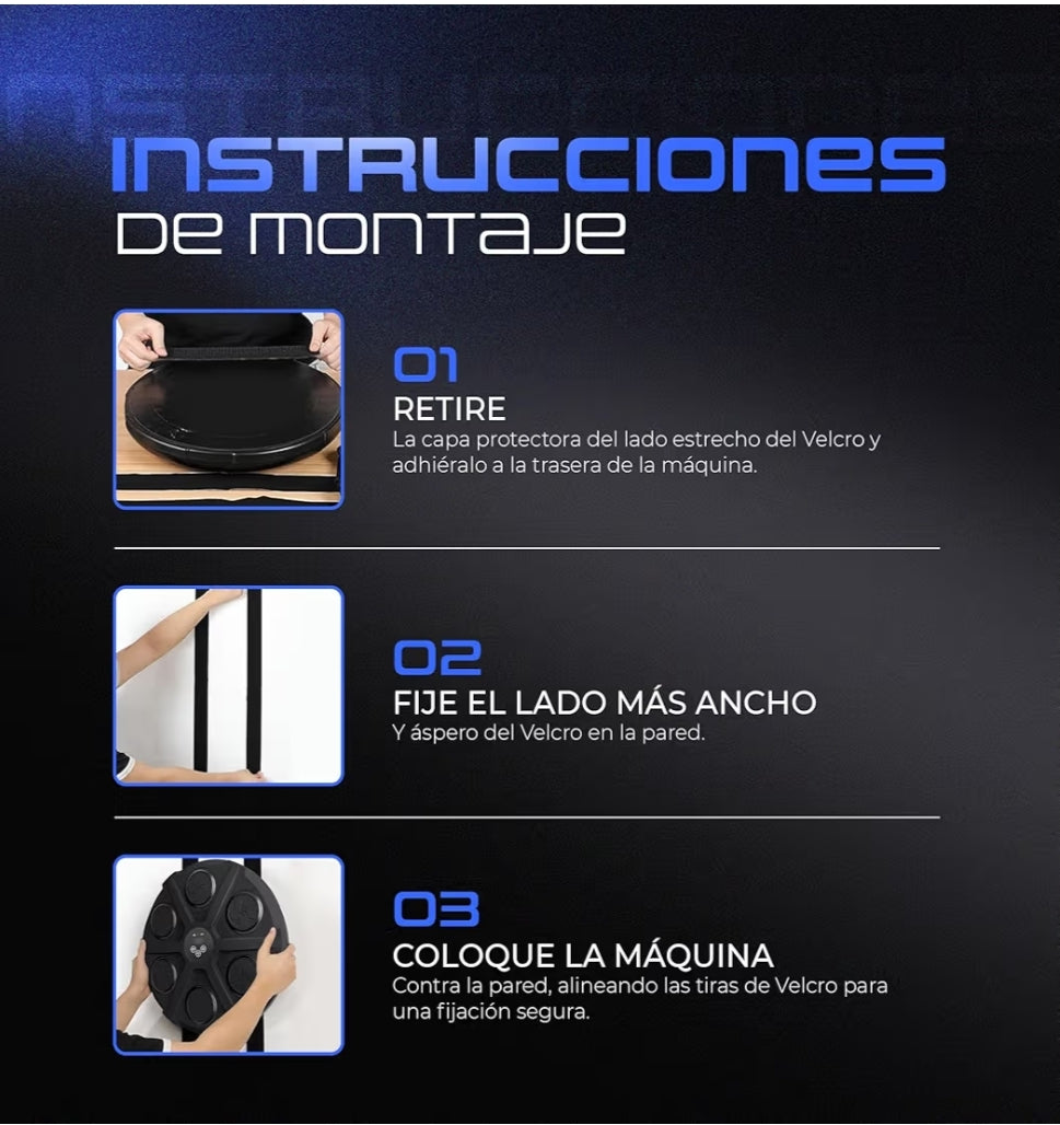 Máquina de boxeo musical inteligente