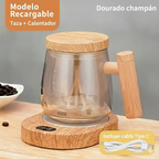 Taza mezcladora automática con base térmica